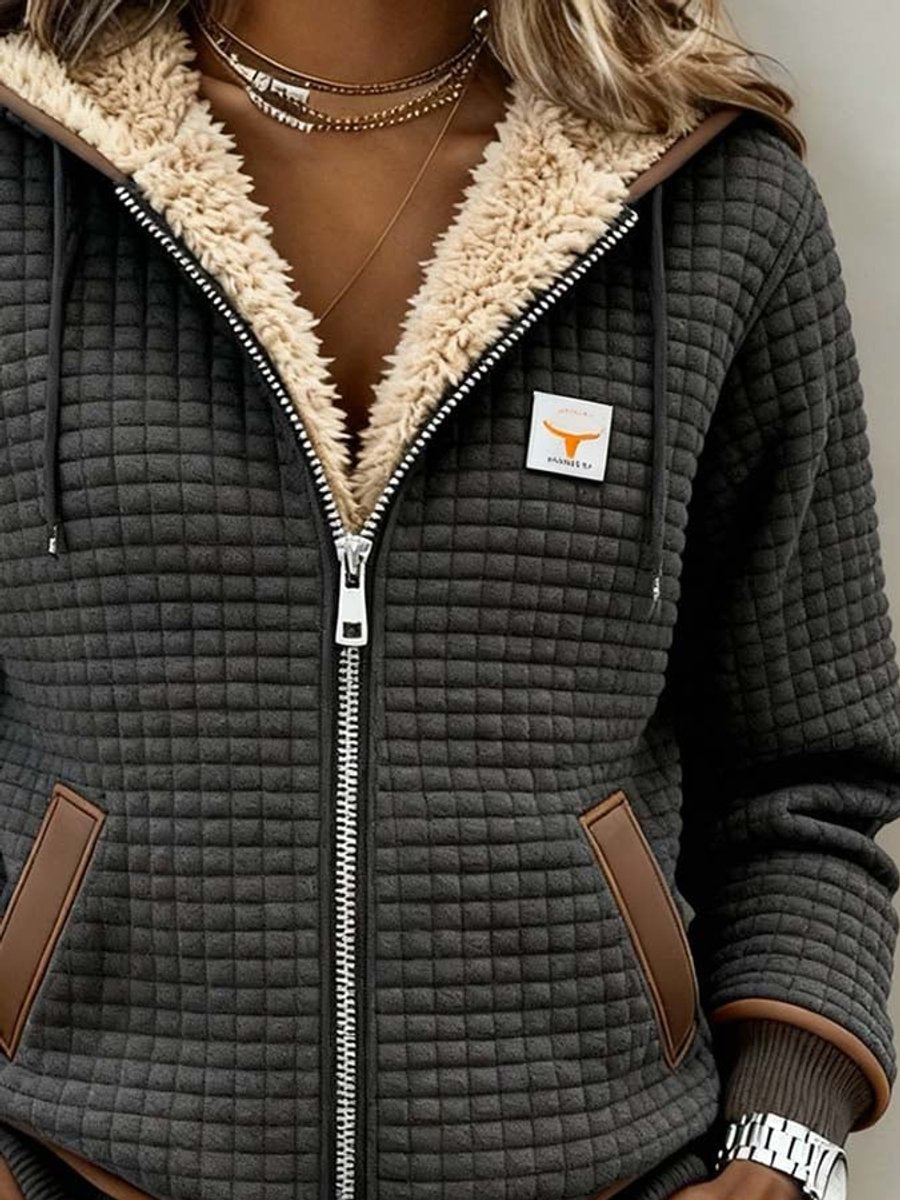 Francesca | Cozy Quilted Hooded Jacket