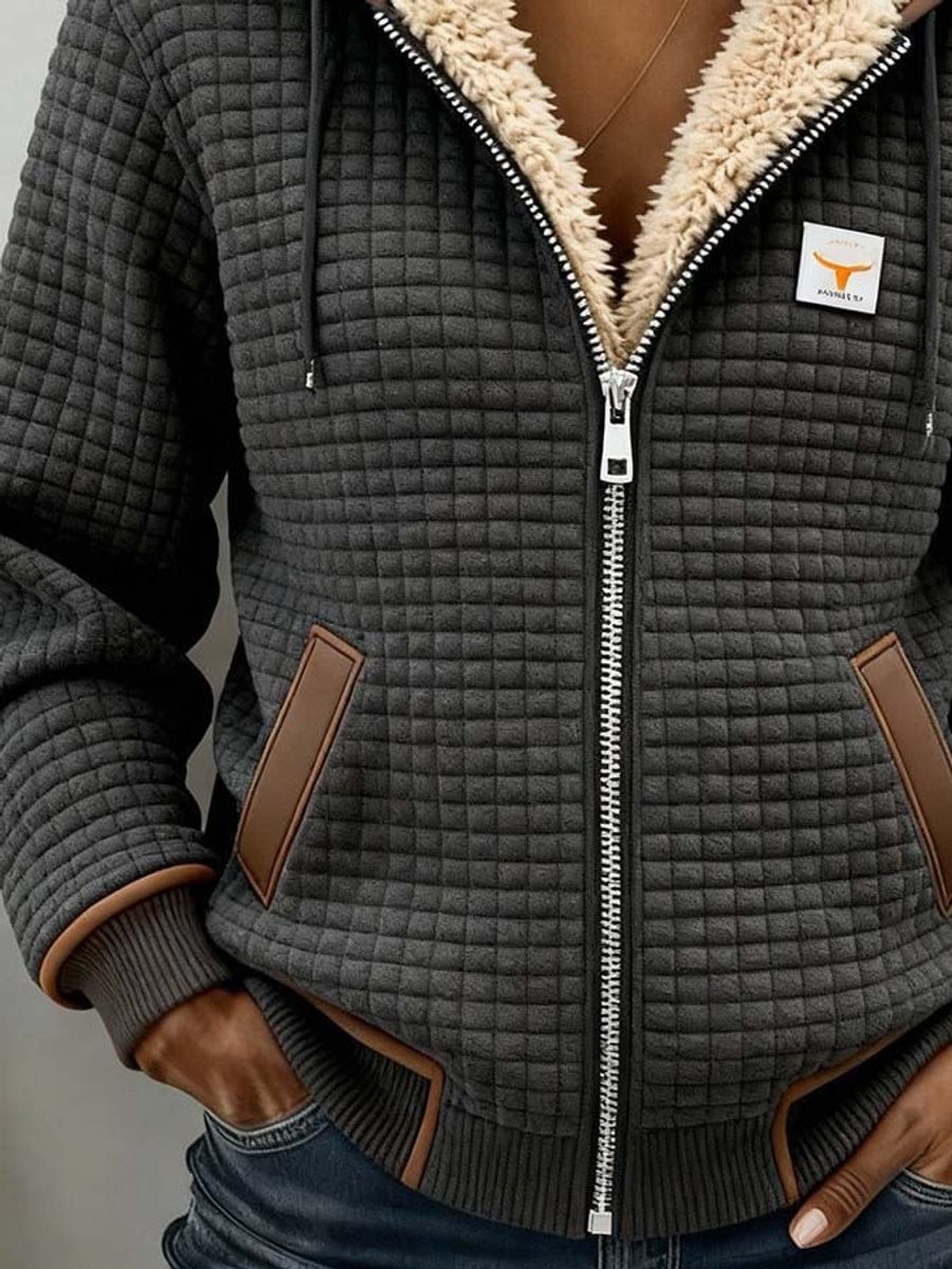 Francesca | Cozy Quilted Hooded Jacket