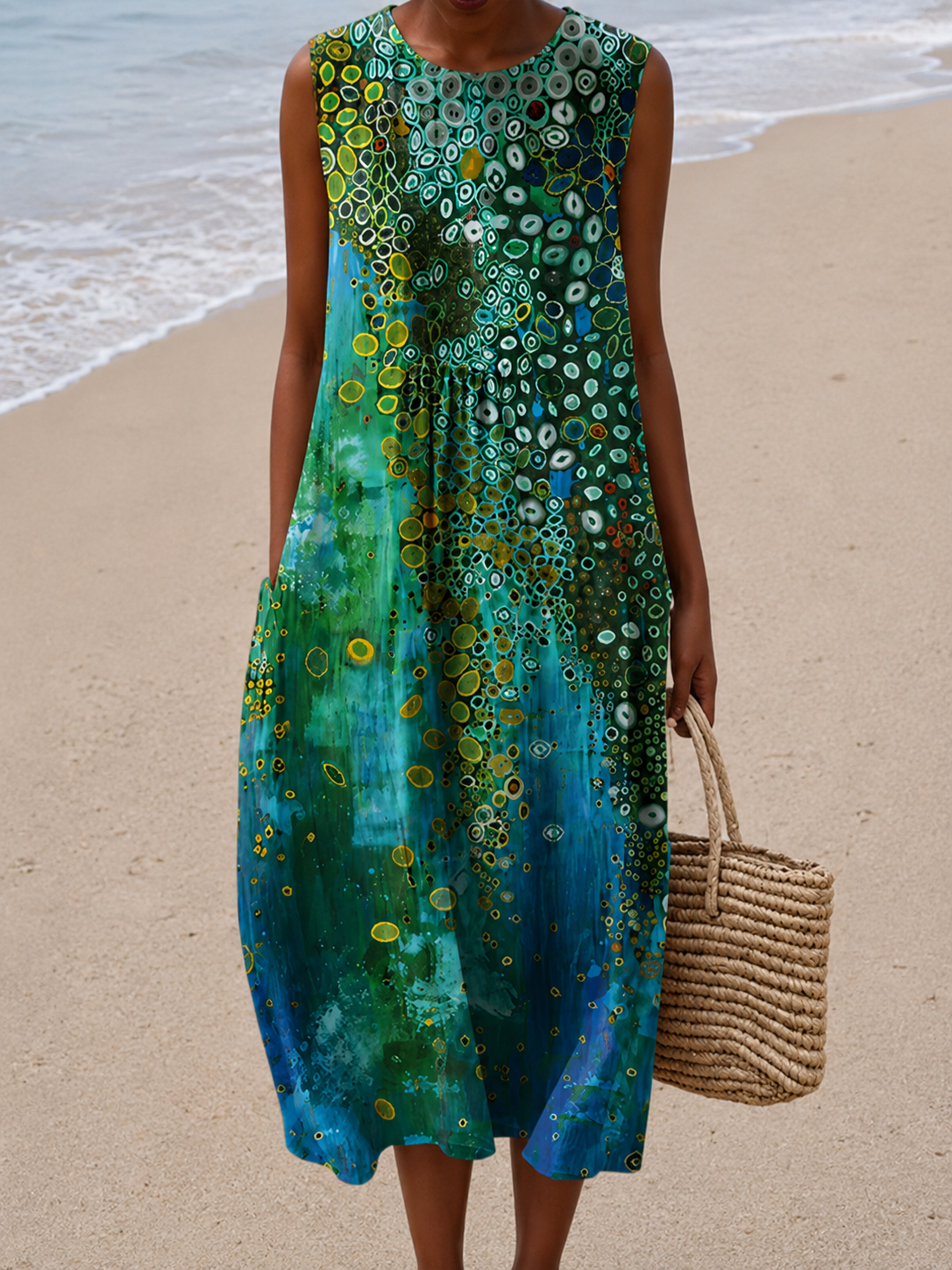 Alessia | Cotton Midi Dress